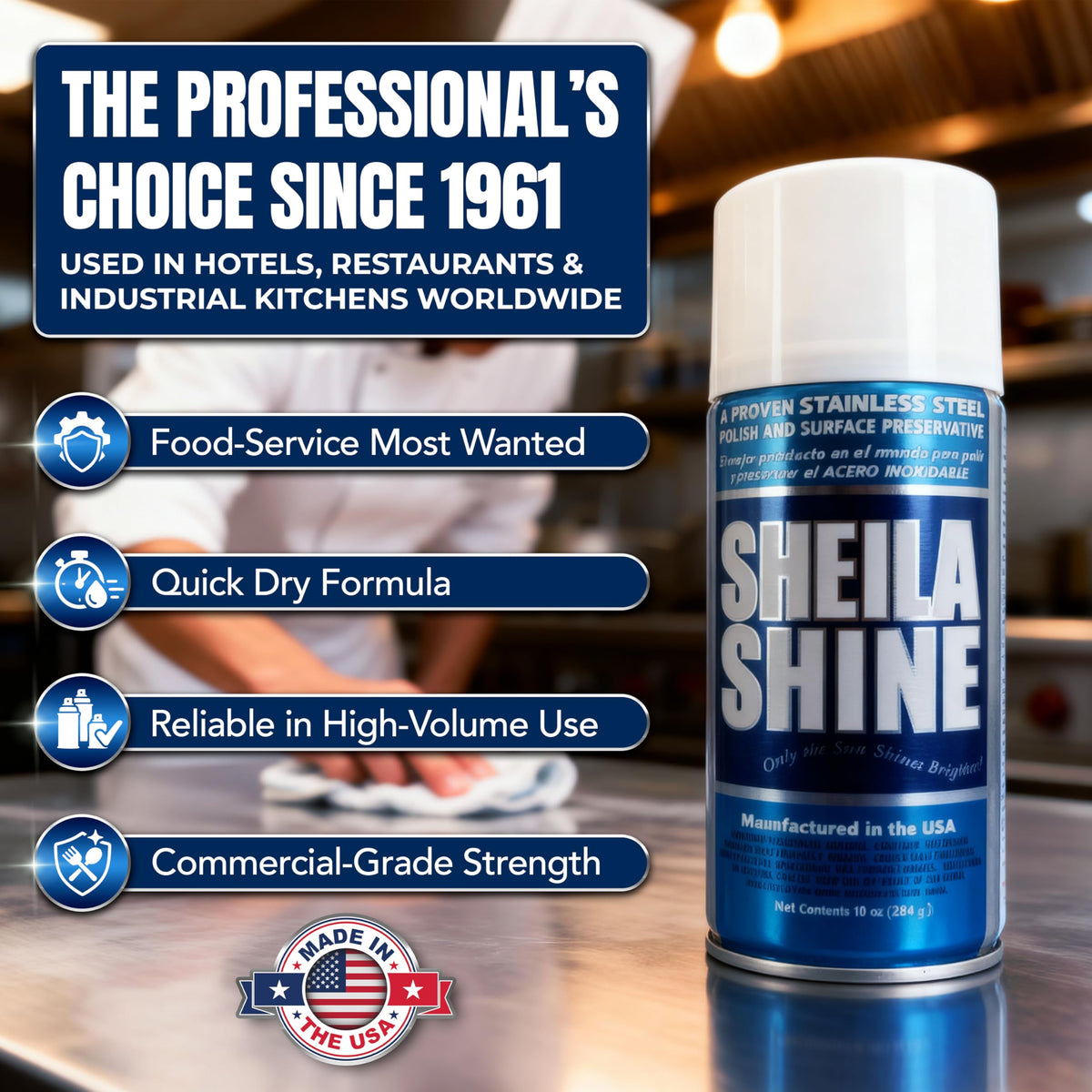 3oz Stainless Steel Cleaner and Polish (3 Ounce)
