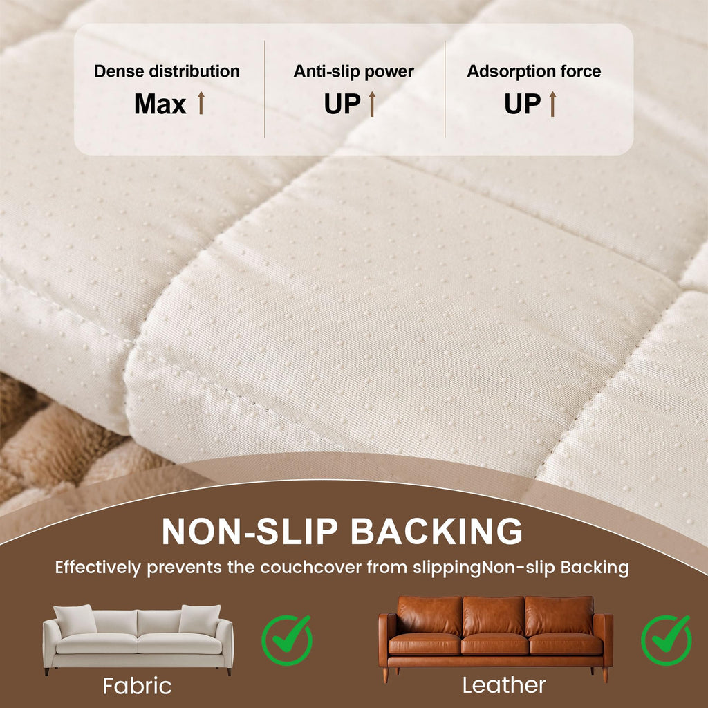 Couch Covers for Dogs Washable Non Slip Pet Couch Cover Protector (3 Count)