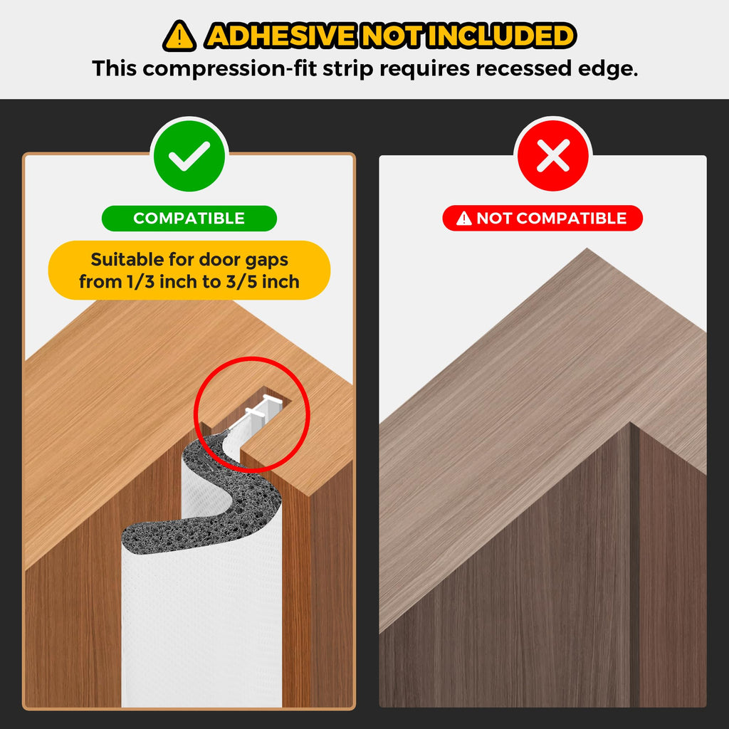 Weather Stripping Door Seal (3 Foot)