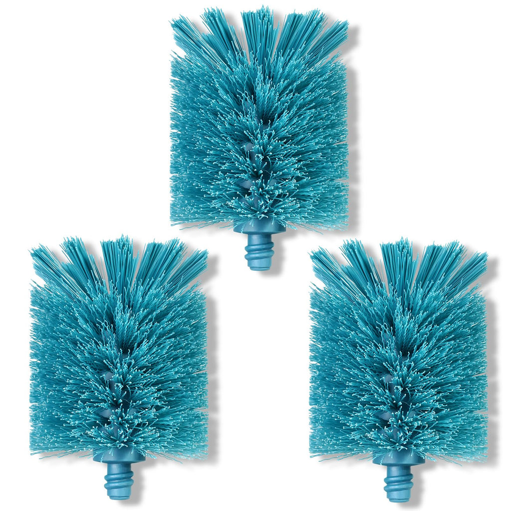 2-in-1 Bottle Brush Refills, Smokey Blue (3 Count)