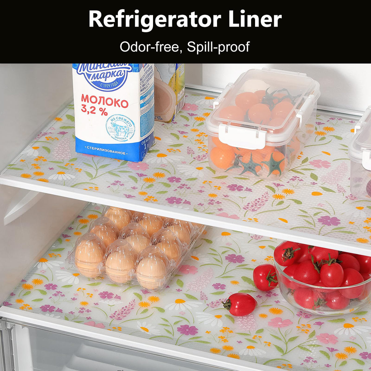 Shelf Liner for Kitchen Cabinets (10 Sq Ft)