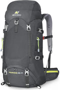 N NEVO RHINO Internal Frame Hiking Backpack 50/60/65/70/80L, Mountain Climbing Camping Backpack Daypack Waterproof Rain Cover