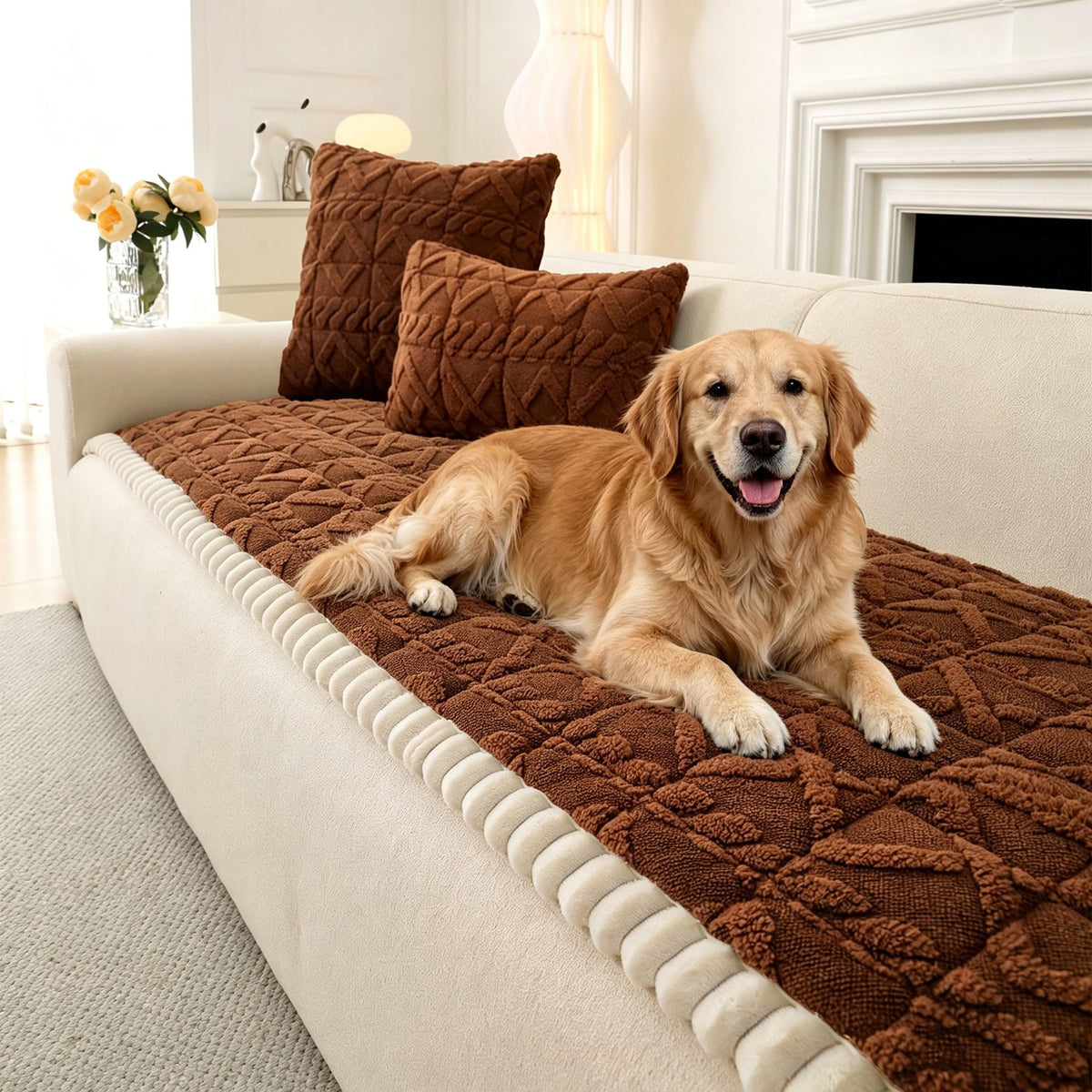 Couch Cover for Dogs Washable Pet Friendly (3 Ounce)