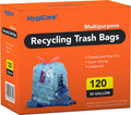 30 Gallon Recycling Trash Bags (120 Count)