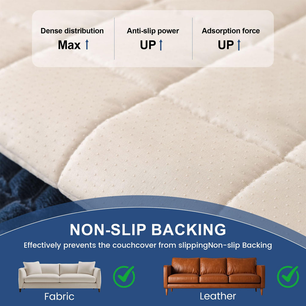 Couch Covers for Dogs Washable Non Slip Pet Couch Cover Protector (3 Count)
