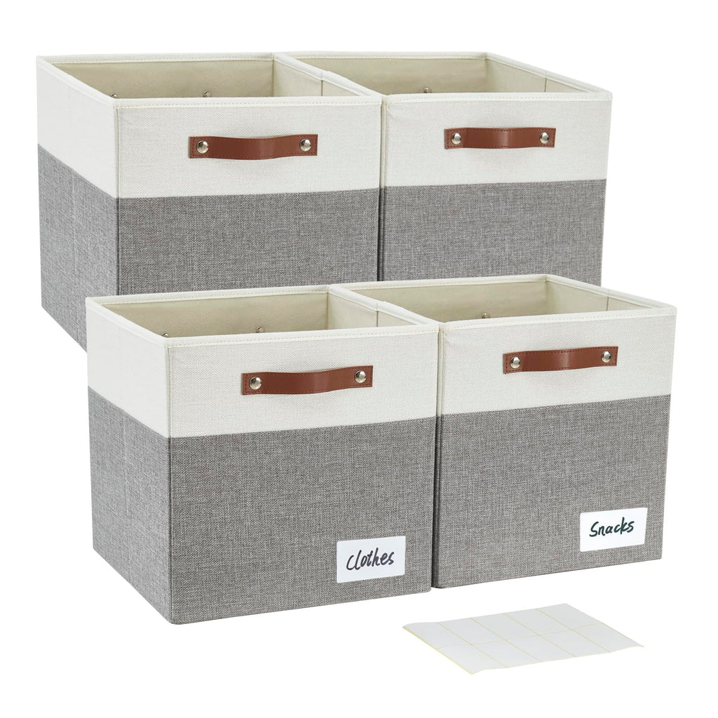 13x15x13 Storage Cube Bins (4 Count)