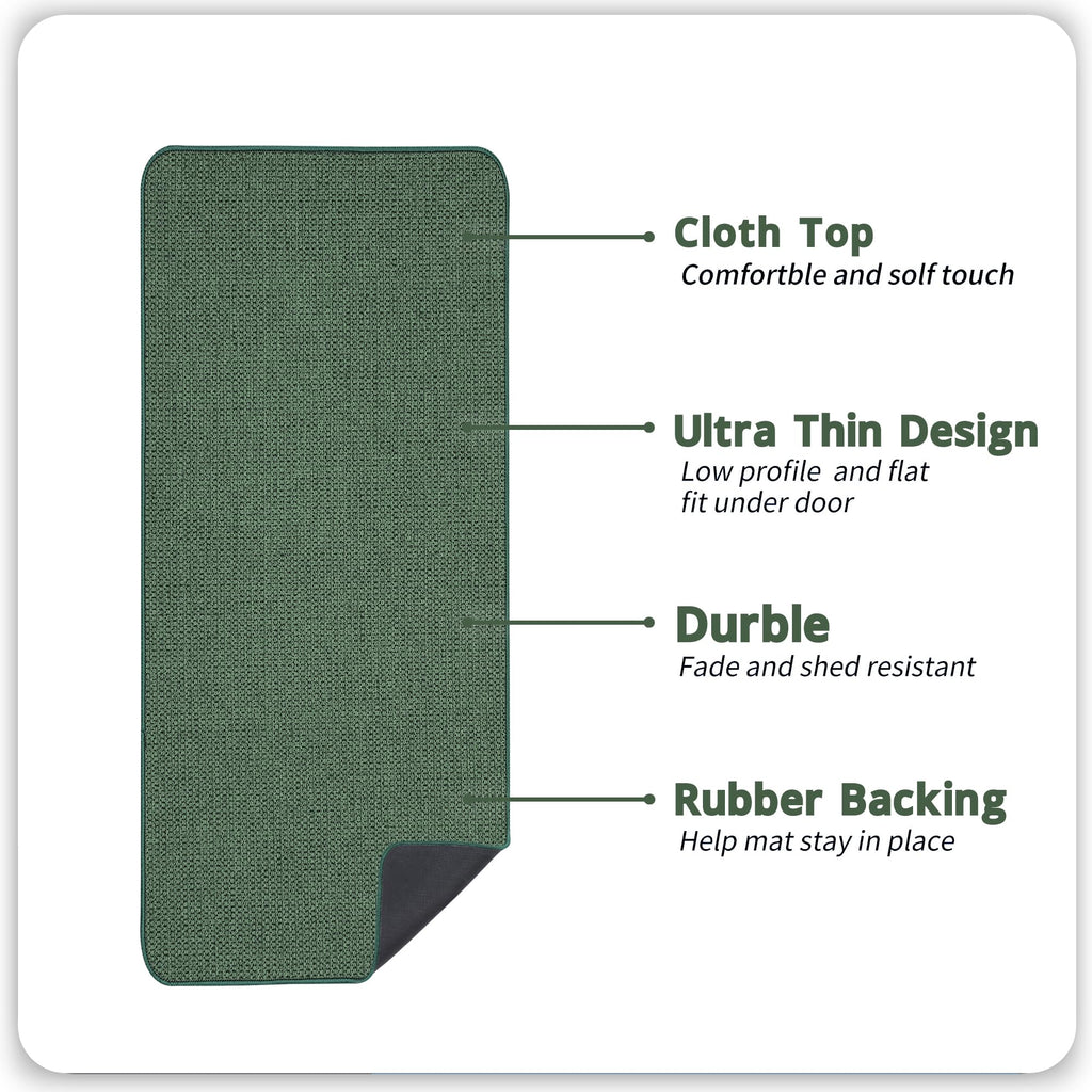 Bath Mat Ultra Thin Bathroom Runner Rugs