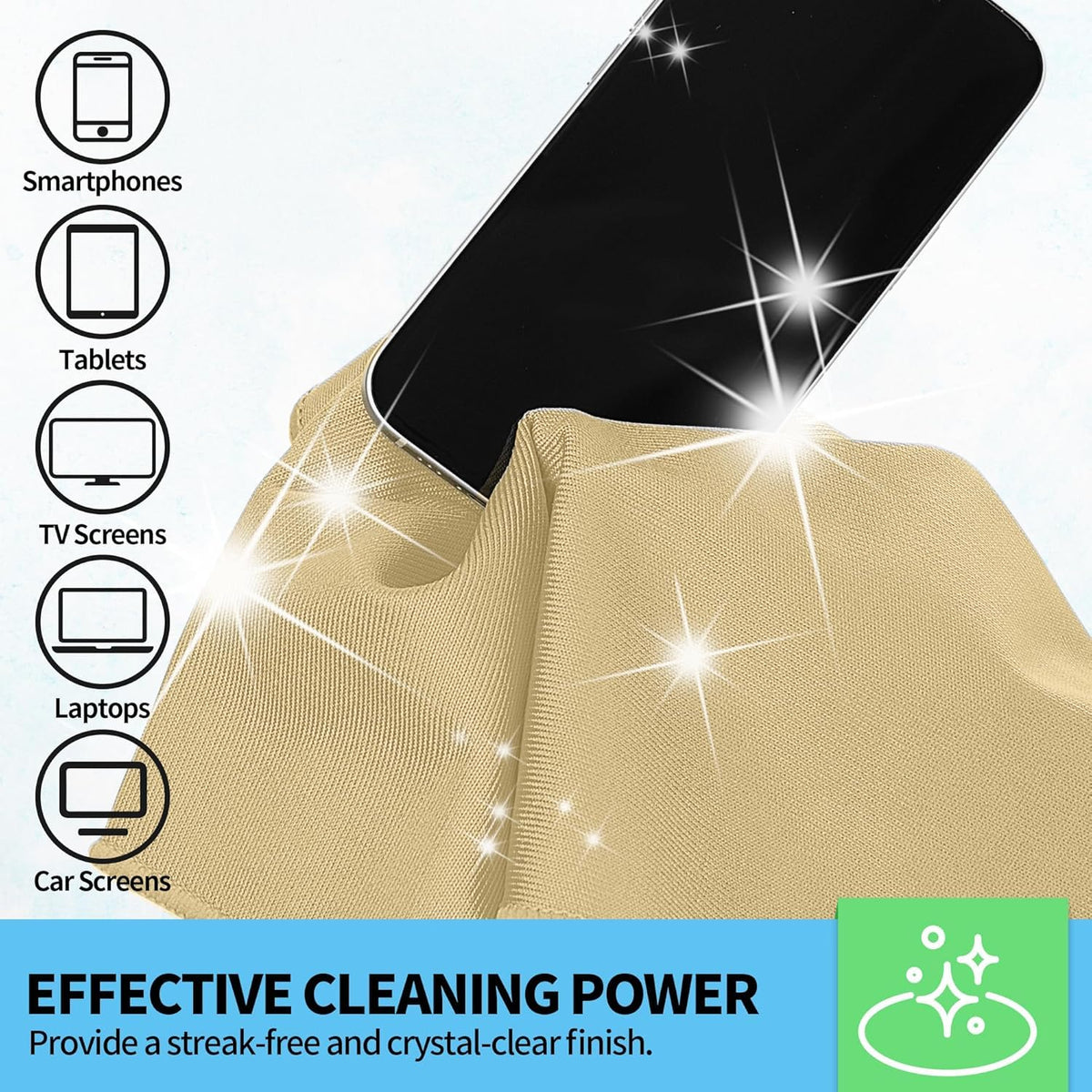 Microfiber Cleaning Cloth (6 Count)
