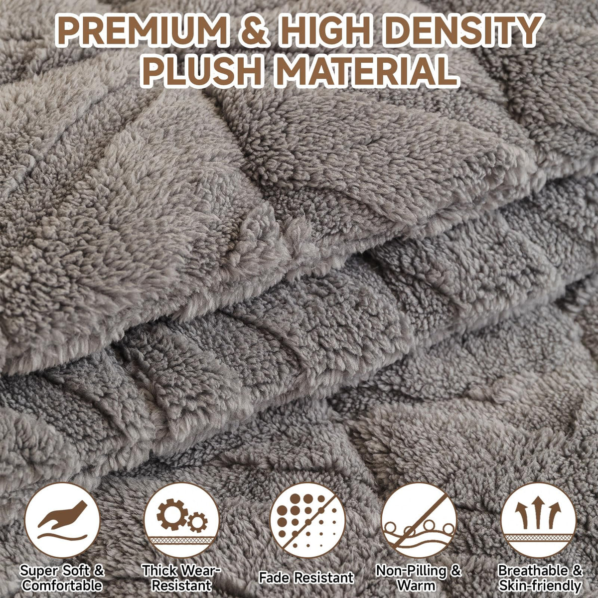 Plush Couch Arm Cover Washable (3 Ounce)