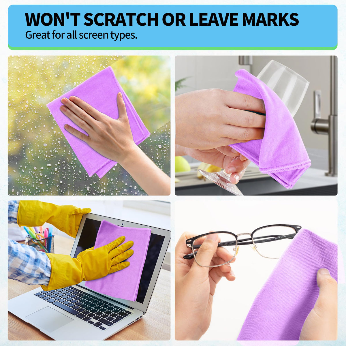 Microfiber Cleaning Cloth (10 Count)