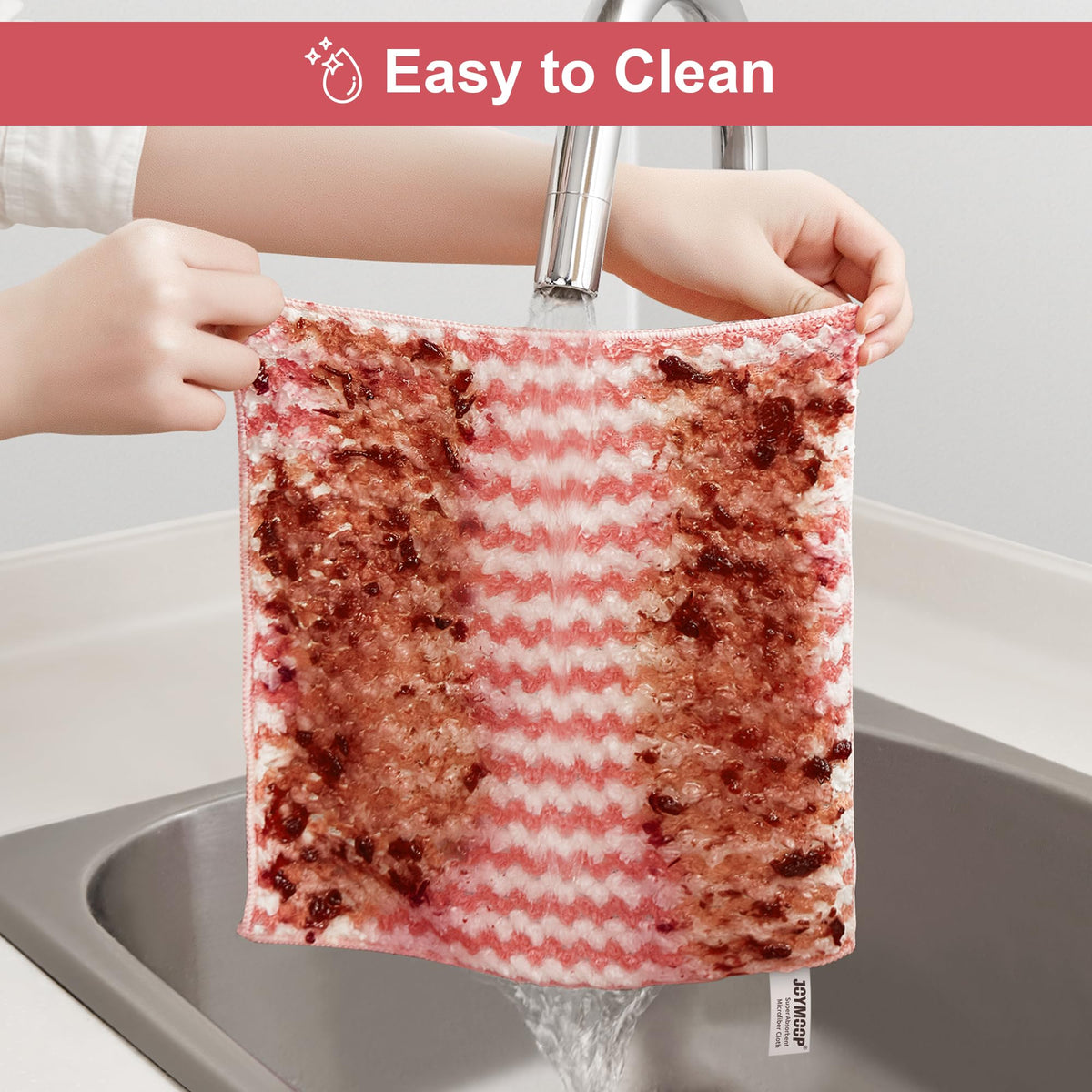 Microfiber Cleaning Cloth (8 Count)