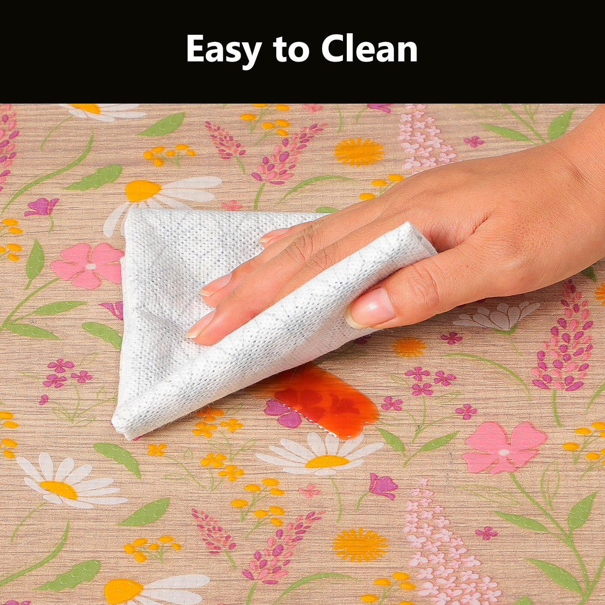 Shelf Liner for Kitchen Cabinets (10 Sq Ft)