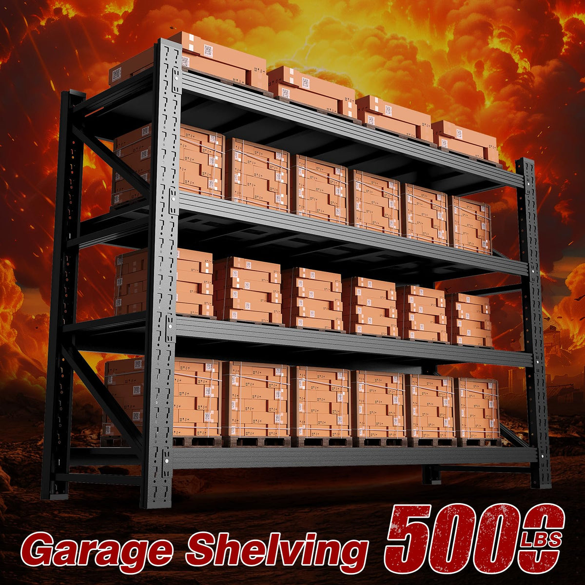5000LBS Metal Steel Storage Shelves