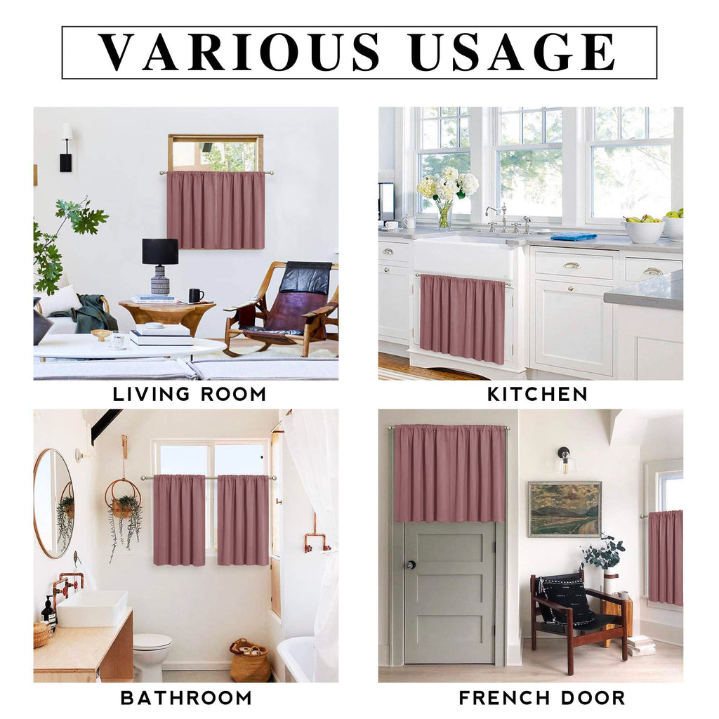Half Curtain Tiers 36 inch Length (2 Count)