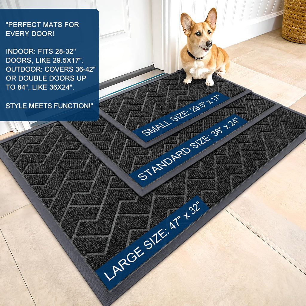 Front Door Mat Outside 71x47 (31.4 Sq Ft)