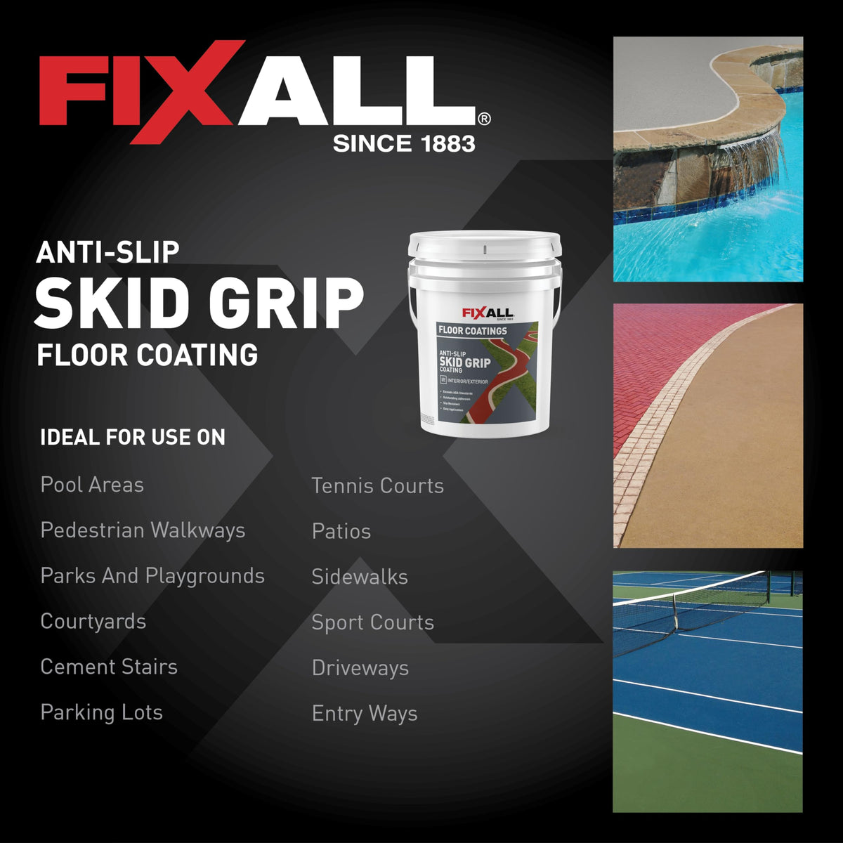 Skid Grip Anti (640 Fl Oz)