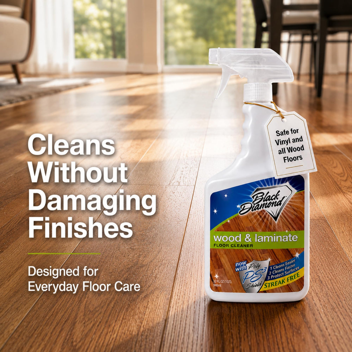 Wood & Laminate Floor Cleaner (128 Fl Oz)