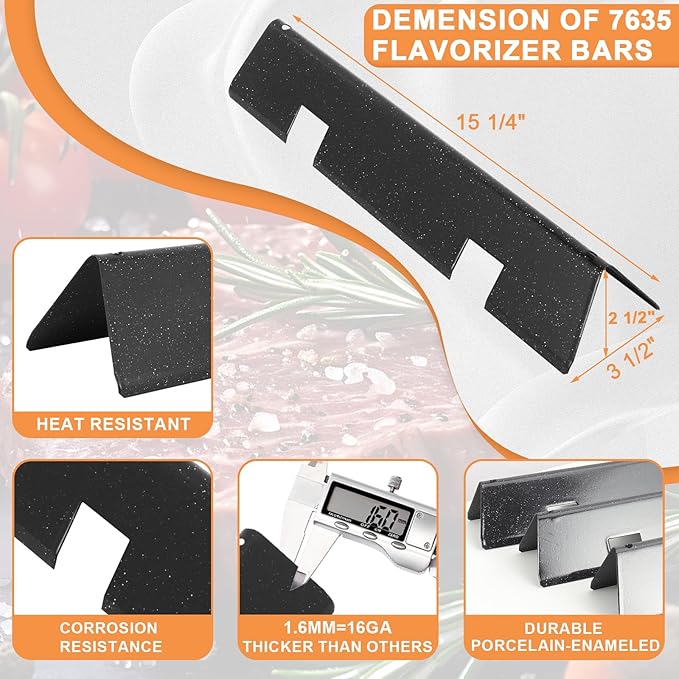Spirit 2 Parts for Weber Spirit Grill Parts GS4 Spirit II/I 200 SER Replacement for Weber Spirit 2 Burner Tube 69785 67024, 7637 Grates,7635 67045 68842 3400301 Flavor Bars &Crossover Tube 69899 67278