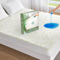 Twin XL Mattress Protector Waterproof Mattress Pad Washable Bamboo Rayon Mattress Cover Breathable Noiseless Bed Protector 5"