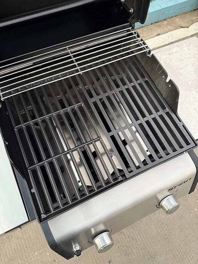 Grill Parts for Weber Spirit 2 Grill Parts Replacement GS4 Spirit II & I E210 E220 S210 S220, Accessories for Weber GS4 Grill Grates 7637, Flavorizer Bars 7635 67045 69796 for Weber 2 Burner Gas Grill