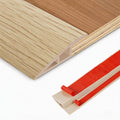 Floor Transition Strip Vinyl Door Threshold Ramp Self Adhesive Carpet Edging Strip Doorway Edge Trim (6.6 Foot)