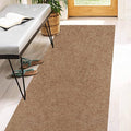 2' x 76' Runner Rugs with Rubber Backing, Indoor Outdoor Utility Carpet Runner Rugs, Sand, Can Be Used as Aisle for The RV and Boat, Laundry Room and Balcony