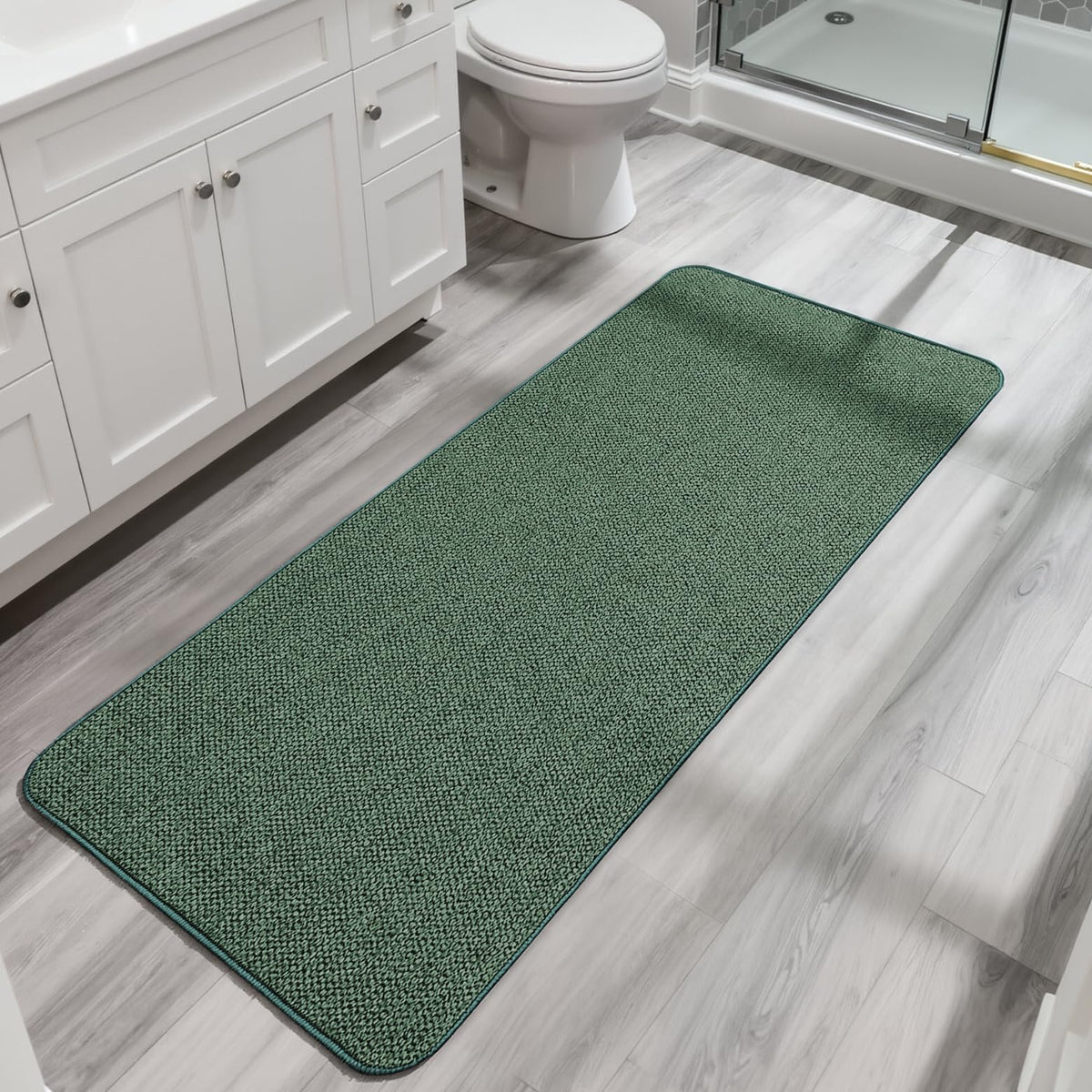 Bath Mat Ultra Thin Bathroom Runner Rugs