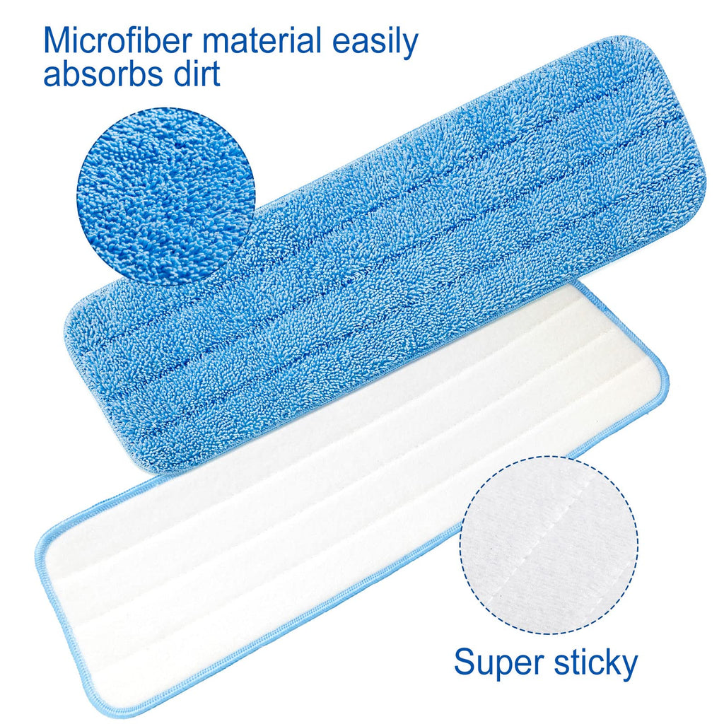 36 Pcs Microfiber Mop Pads Replacement Heads (48 Count)