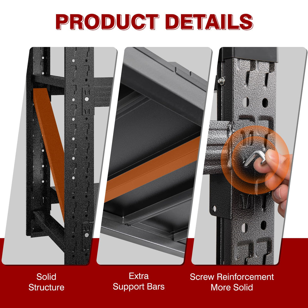 5000LBS Metal Steel Storage Shelves