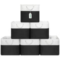 13x13x13 Inch Storage Cube Bins Foldable Organizer Baskets 6 Pack (6 Count)