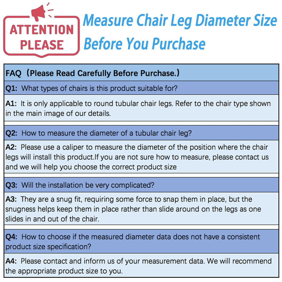 Rectangle U Shaped Sled Chair Leg Tips Cap with Felt Pads (32 Count)