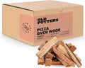 Old Potters Kiln Dried ~6 x 0.5-1.5 Inch Mini Pizza Oven Cooking Logs, Wood Logs for Grills and Smokers, Solo Stove Mesa XL (790 Cubic Inches), Cherry