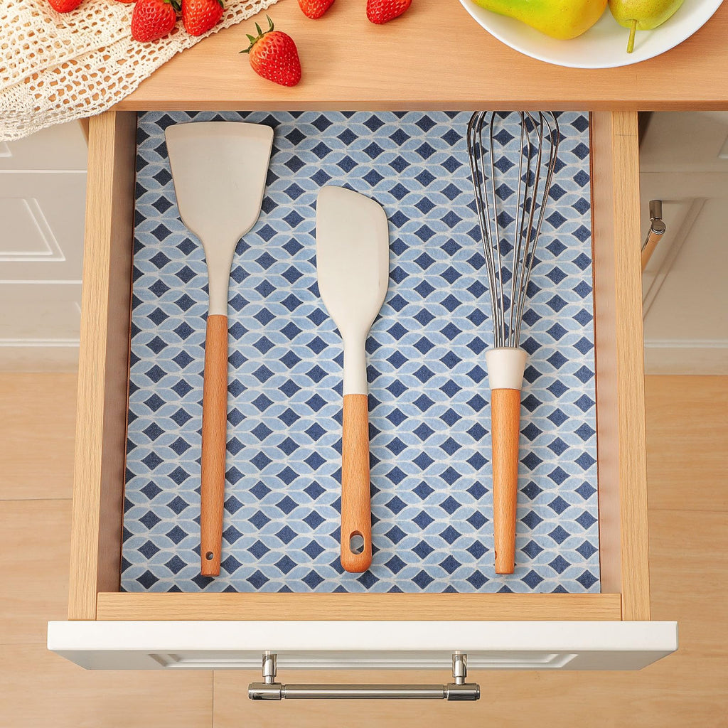 12 Pack Cloth Shelf Liners 17.7" × 36"
