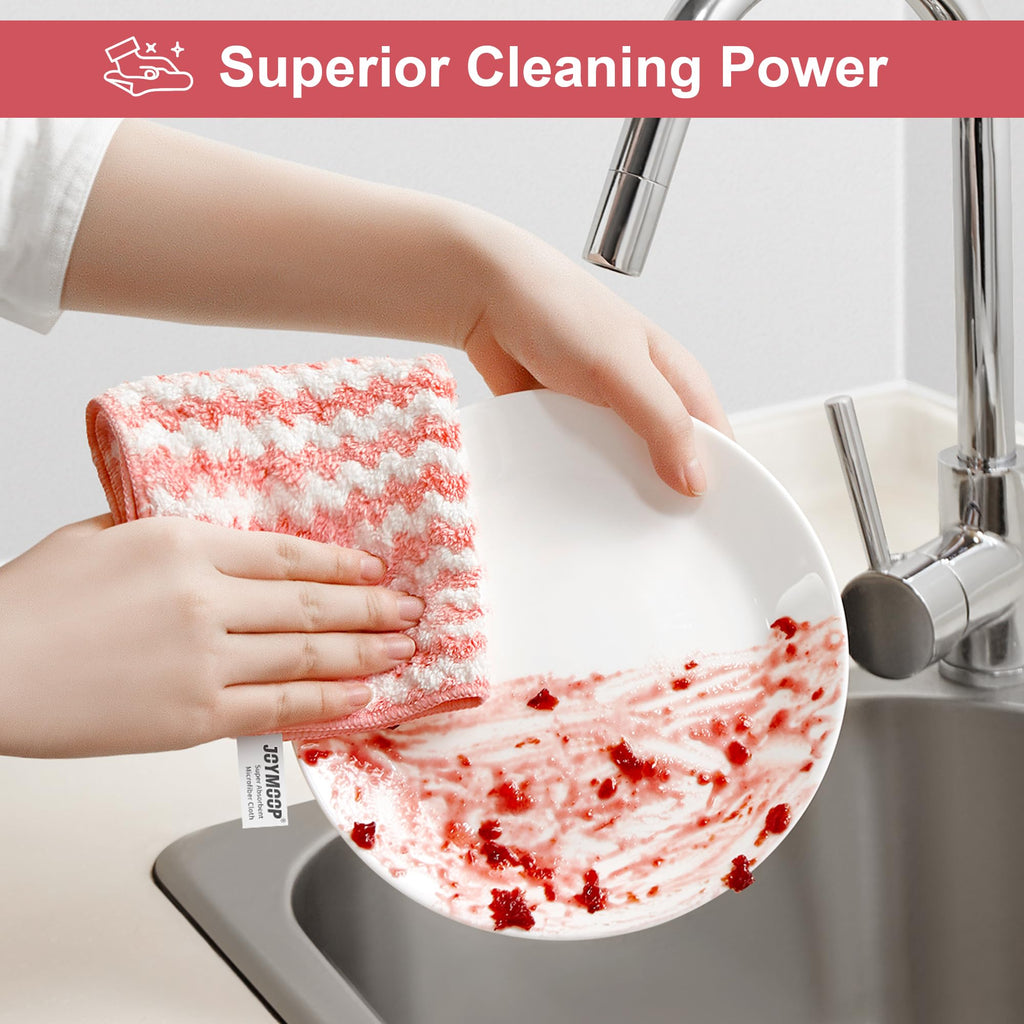 Microfiber Cleaning Cloth (8 Count)