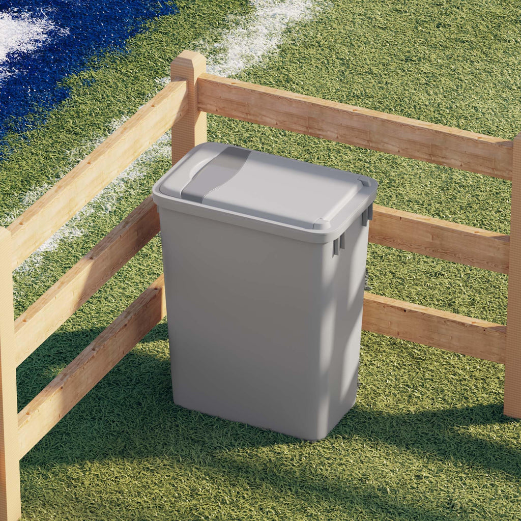 Dowell 2 Pack 35Qt Wastebasket Trash Container (2 Count)