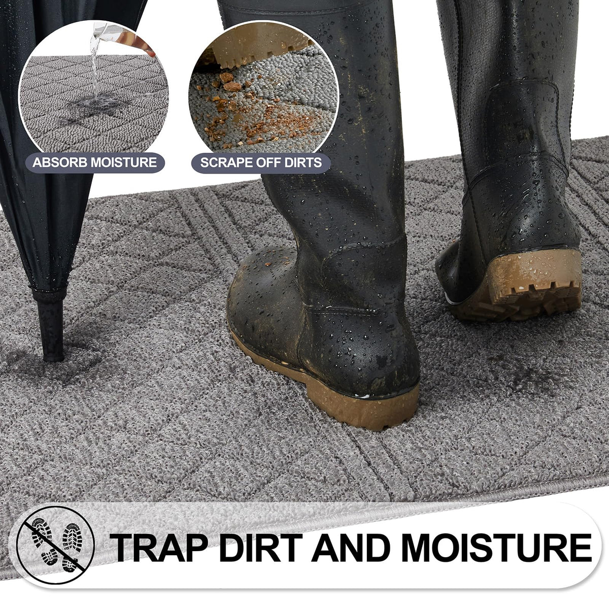 Dirt Trapper Door Mat 16" x 24"