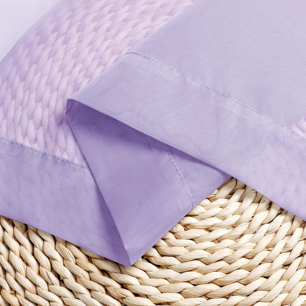 Lilac Sheer Curtains 78 Inches Long 2 Panels Set for Living Room (2 Count)