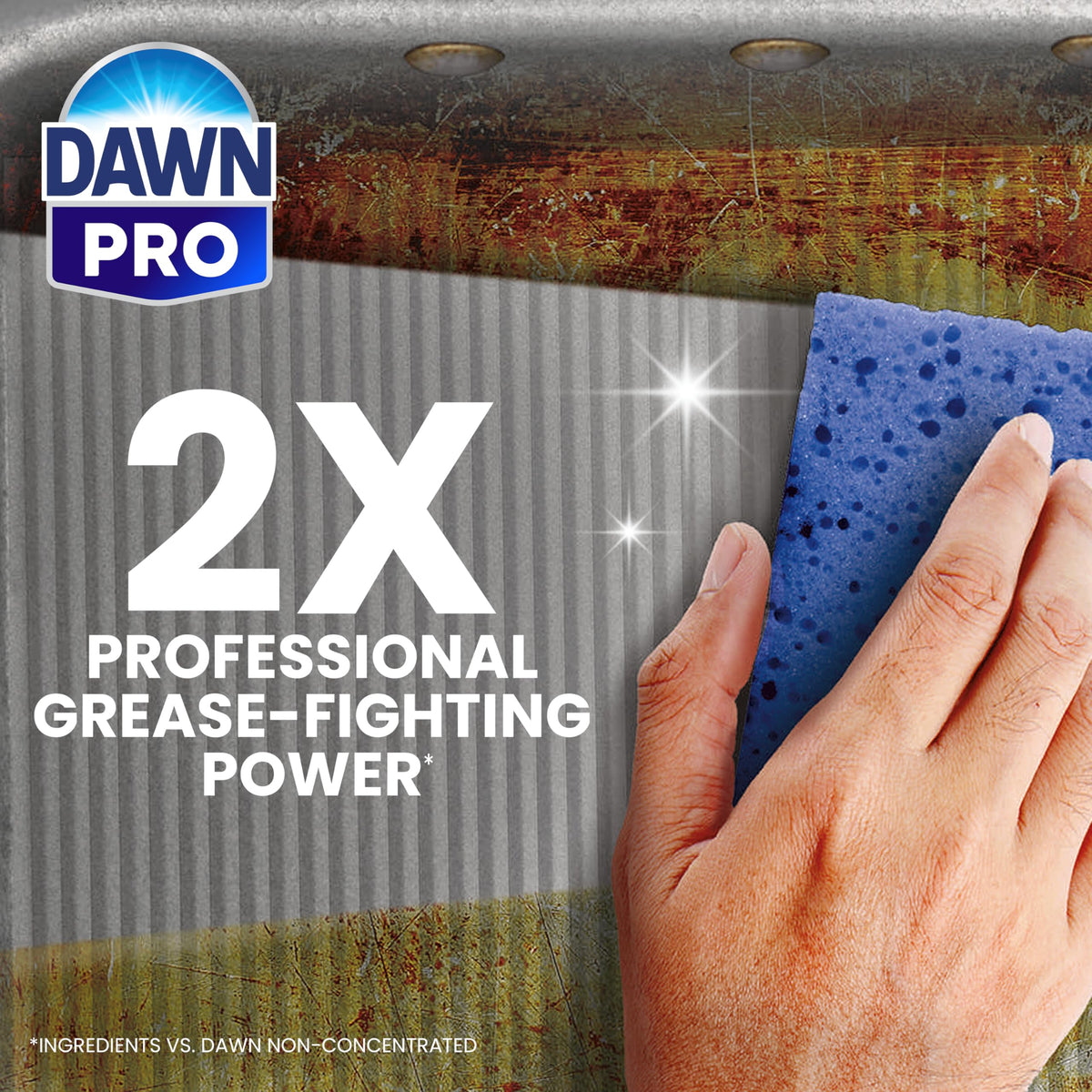 Dawn PRO Manual Pot & Pan Detergent Bulk Commercial Liquid Dish Soap (640 Fl Oz)