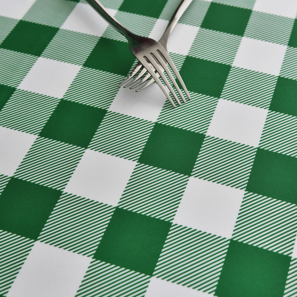 Classic Gingham Tablecloth Fabric