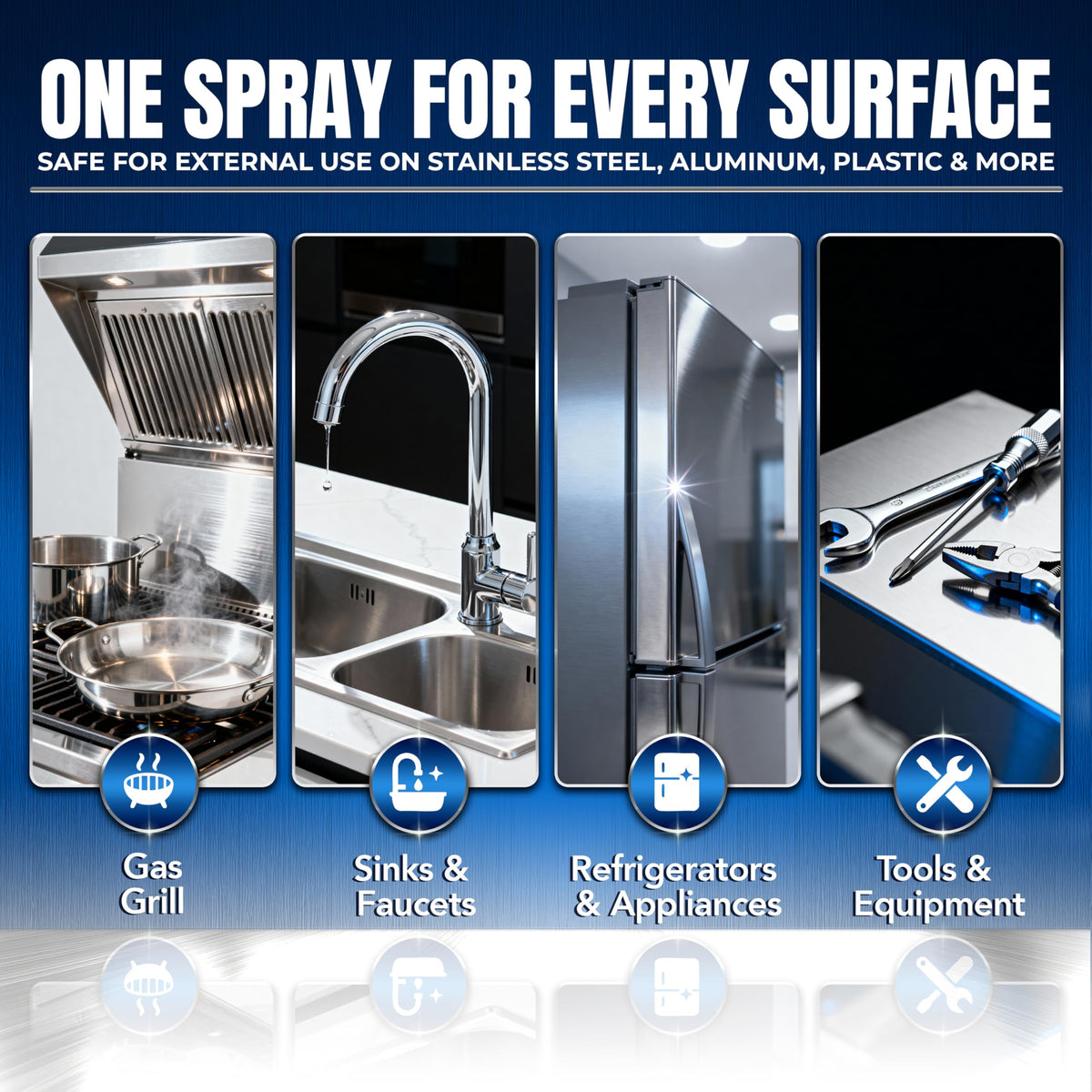 3oz Stainless Steel Cleaner and Polish (3 Ounce)