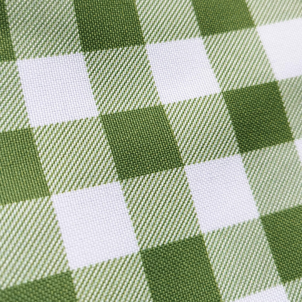 Classic Gingham Plaid Tablecloth Fabric