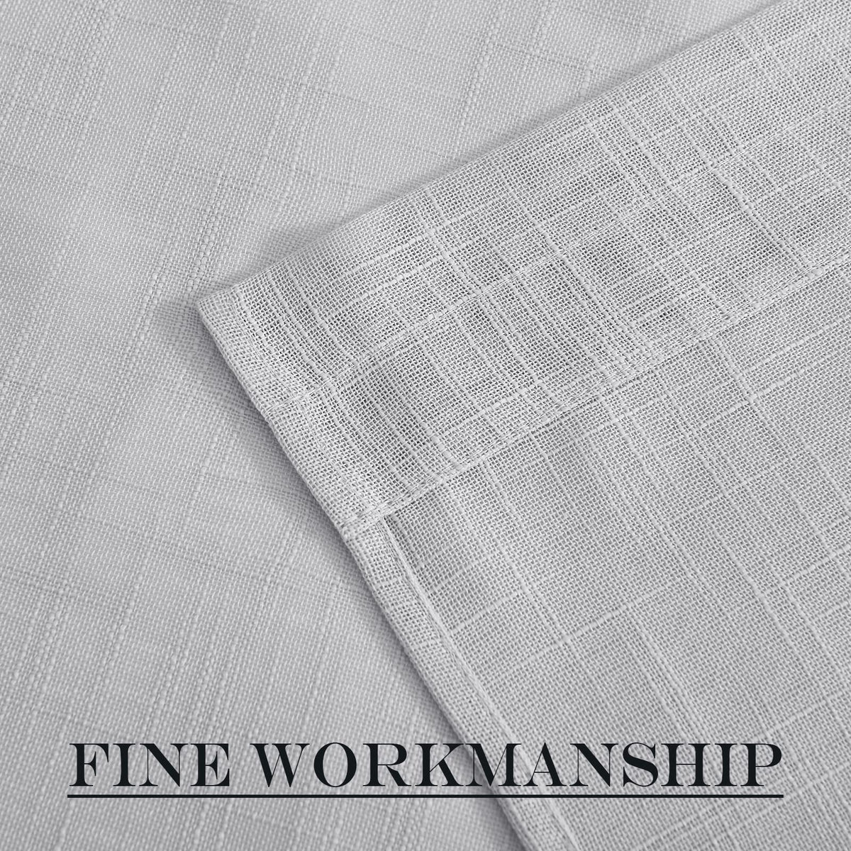 Semi Sheer French Door Sidelight Curtains 72 Inches Long