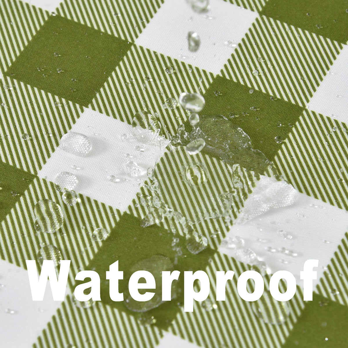 Waterproof Plaid Tablecloth Fabric