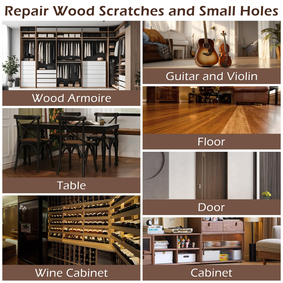 Wood Furniture Repair Kit (24 Count)
