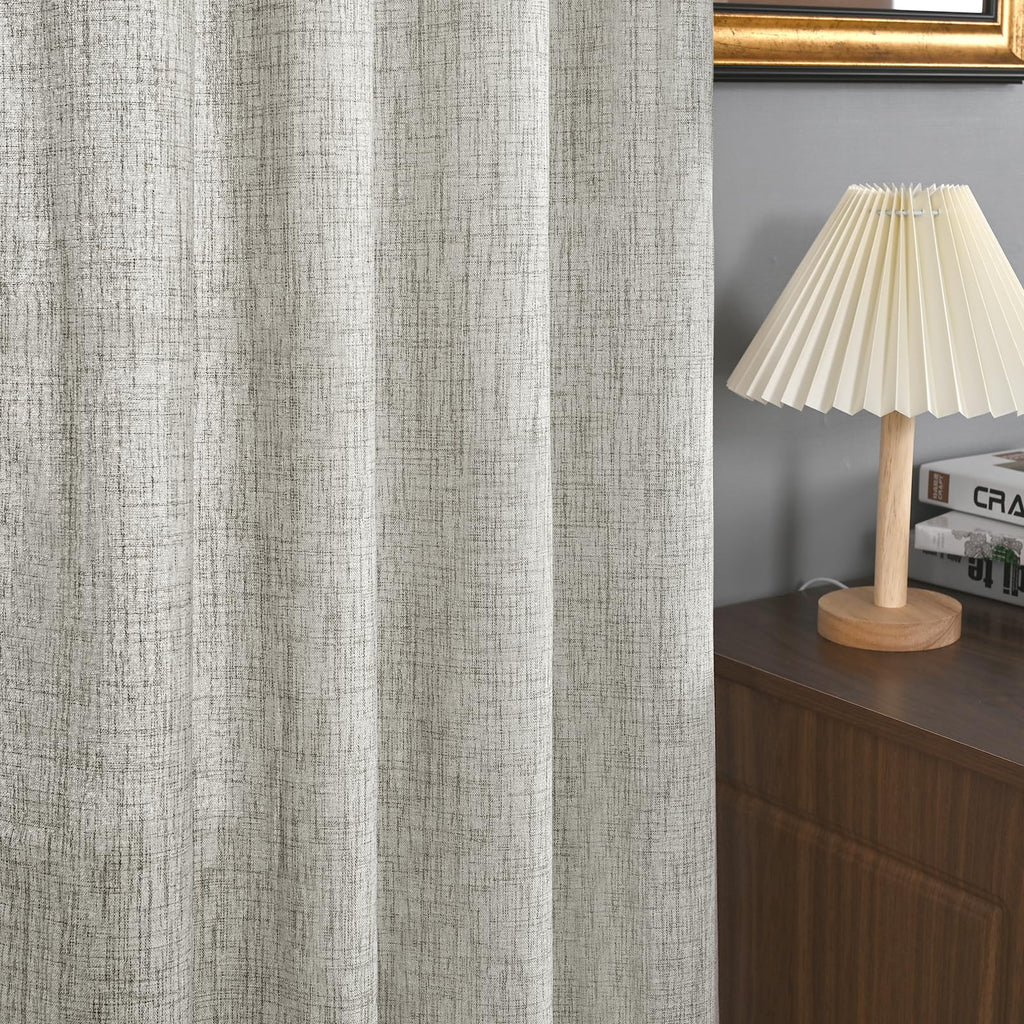 Dark Grey Curtains 52 X 84 Inch (2 Count)