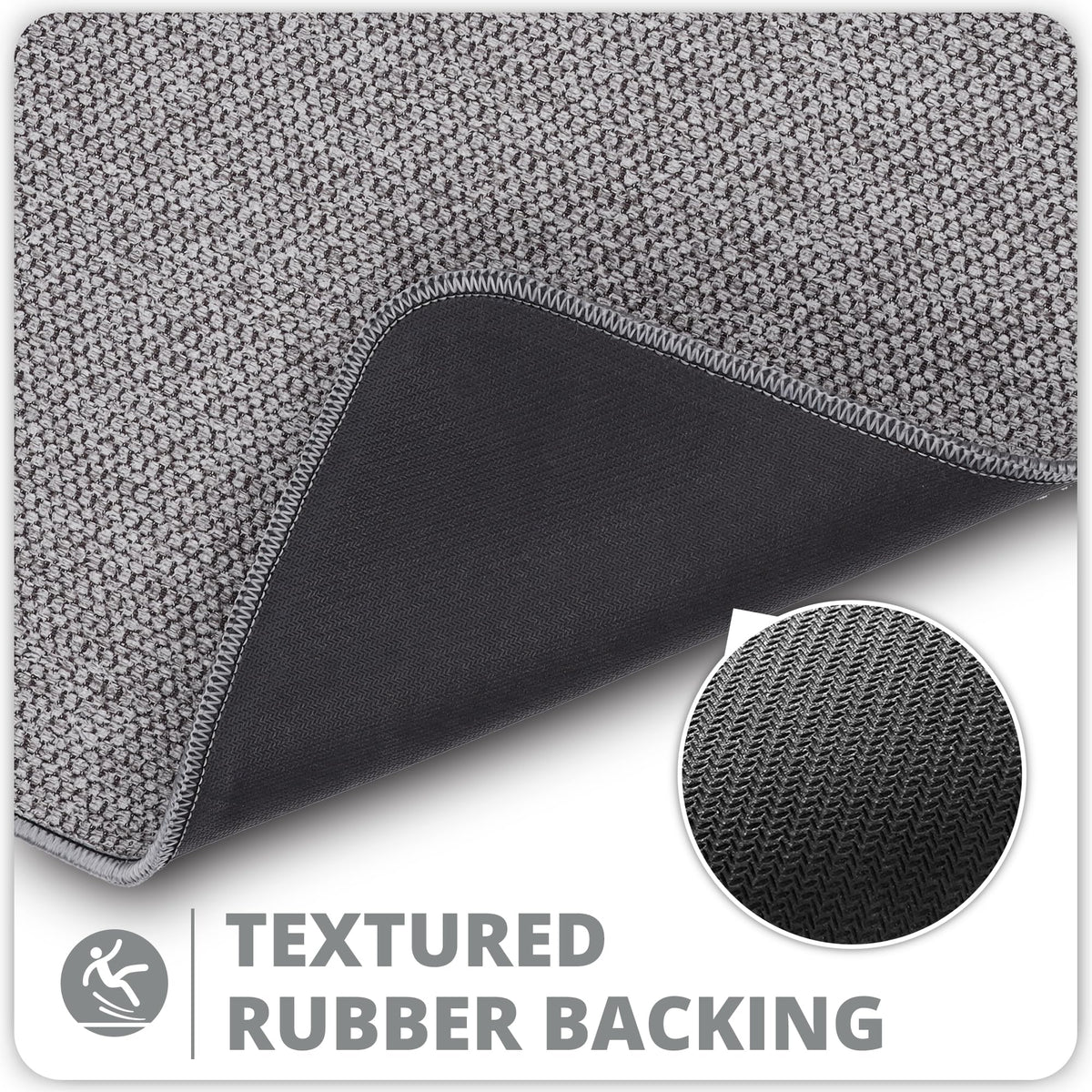 Bath Mat Ultra Thin Bathroom Runner Rugs (3.0002 Sq Ft)