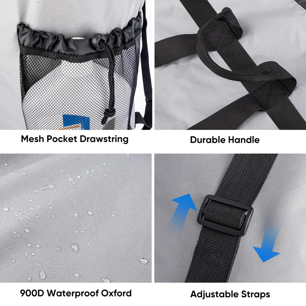 2PK 150L Laundry Bag Backpack (2 Count)