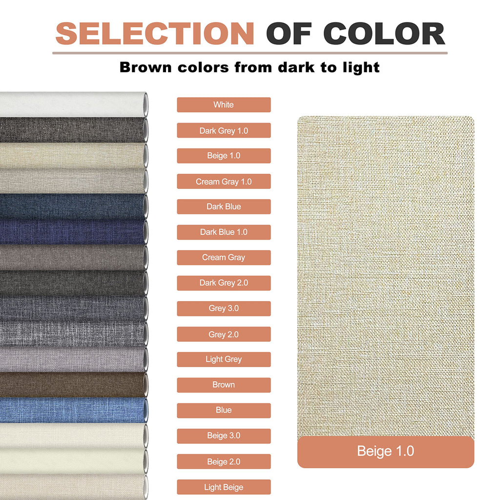 Coarse Linen Repair Patches (3.33 Sq Ft)