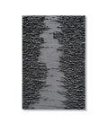 Art Hand painted Thick textured black abstract style oil painting