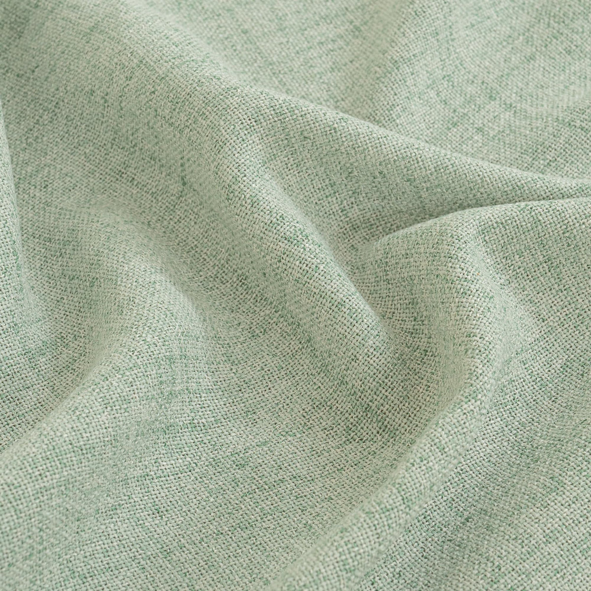 Sage Green Linen Curtains 54 Inch Length for Living Room Window (2 Count)